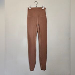Lulu Lemon Align High-Waisted nude Leggings